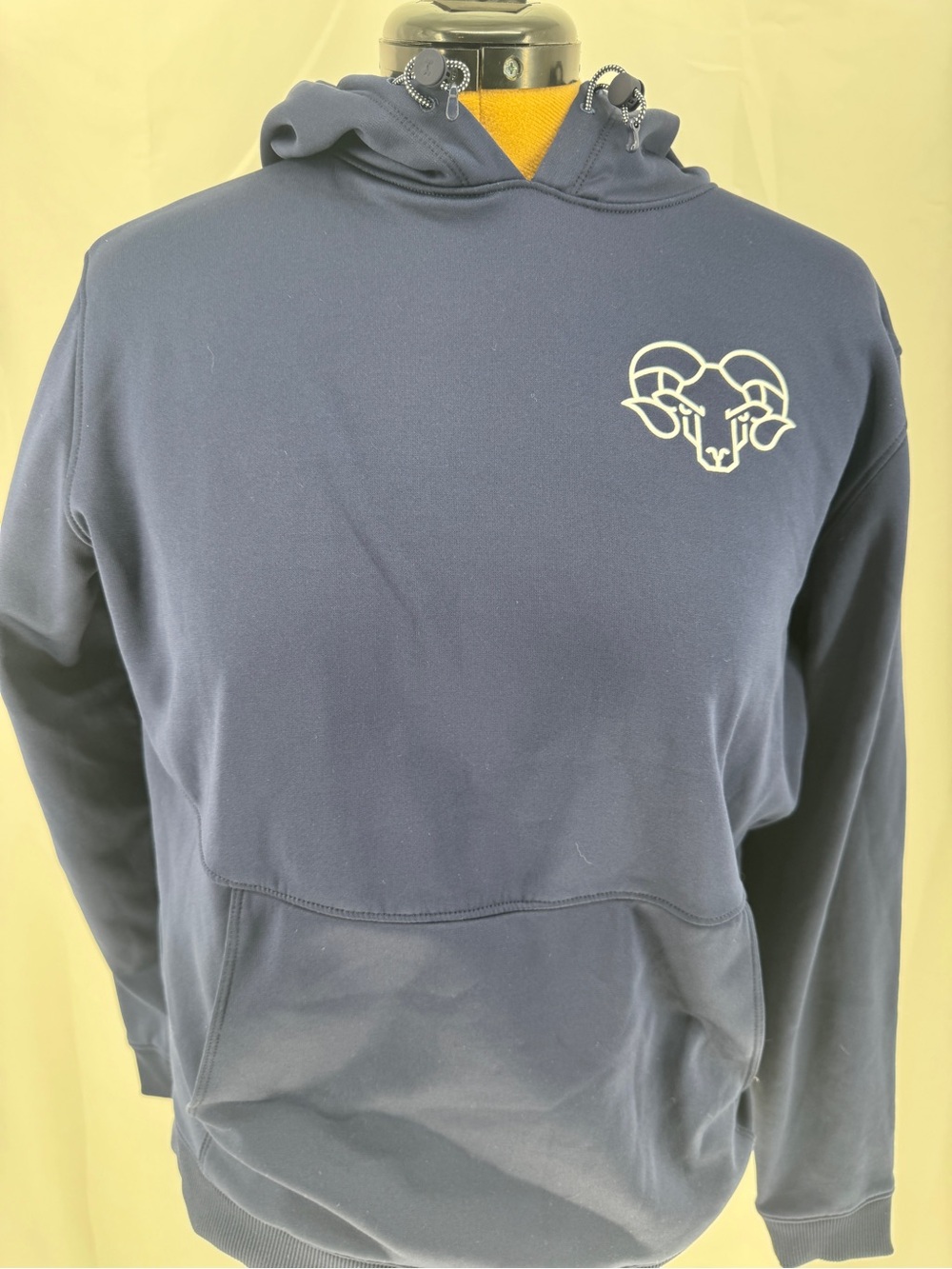 Under Armour Thomas Jefferson University Navy Hooded Sweatshirt EUC 0093